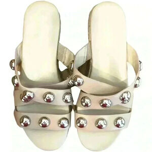 Marc Fisher, Sandal, Nude, Size 8.5